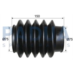 KNOTT SOFFIETTO IN GOMMA Ø mm. 75/75 - L mm. 150