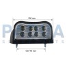 FANALE TARGA LED 12/24V mm. 55x95x50