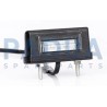 FANALE TARGA LED 12/24V mm. 30x83x30 - CAVO mm. 450